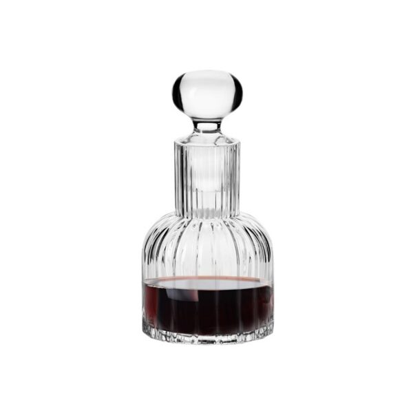 F096015065008010-Ryflowana-karafka-Vintage-650-ml-Krosno-wino