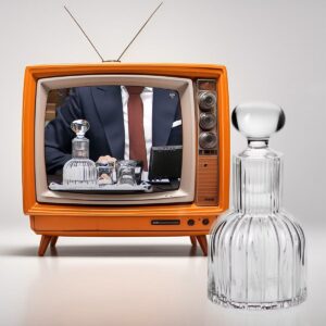 F096015065008010_telewizor-Ryflowana-karafka-Vintage-650-ml-Krosno