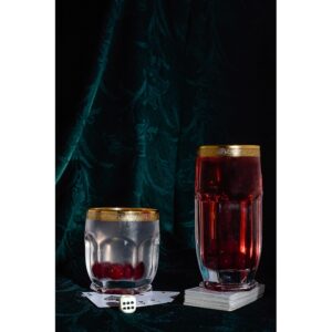 SAFARI GOLD SZKLANKA WYSOKA 300 ML - obrazek 3