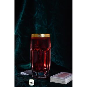 SAFARI GOLD SZKLANKA WYSOKA 300 ML - obrazek 2