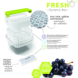 Pojemnik Dynamic 1,6 L FRESH"LIME" zielony obs.(4) - obrazek 5