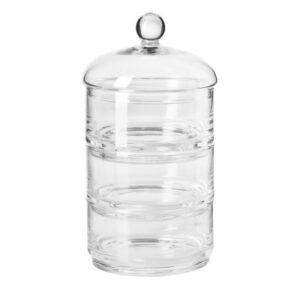 Zestaw pojemników z pokrywą Glamour 15,4 cm - obrazek 2