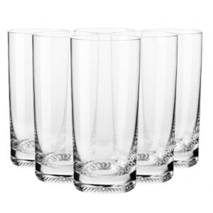 Szklanki long Mixology 6x350ml tłoczone dno - obrazek 2