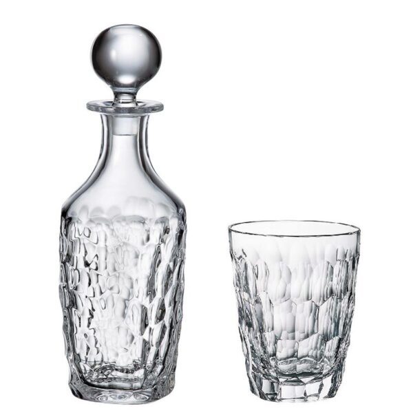 MARBLE SET WHISKY 1+6