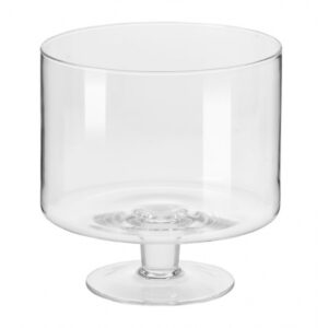 Patera prosta na nodze Glamour 19,5 cm - obrazek 1