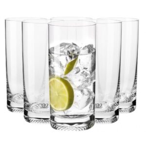 Szklanki long Mixology 6x350ml tłoczone dno - obrazek 1