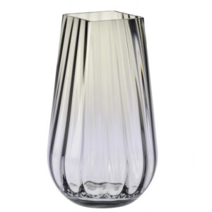 Wazon w optyku dymno niebieski h-30 cm - obrazek 1