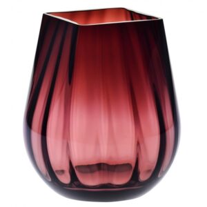 Wazon w optyku pionowym ametyst h-25,5 cm - obrazek 1