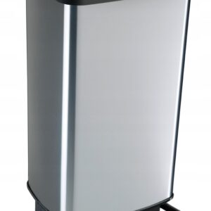 Kosz na śmieci Rotho PASO 40l srebrny - obrazek 1