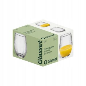 Szklanki typu gruszka optyk 580ml - obrazek 2