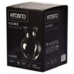 Wazon szklany Home 28 cm - obrazek 3