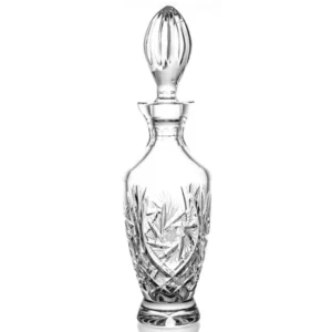 Ekskluzywna karafka kryształowa 0,5 l – elegancki szlif młynek - obrazek 1