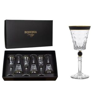 BOHEMIA PRESTIGE CONTE MODERN KIELISZEK WINO 6SZT