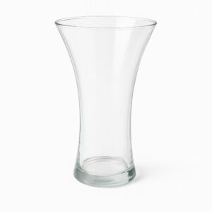 Szklany Wazon na Kwiaty Luz 24,5 cm – Transparentny - obrazek 2