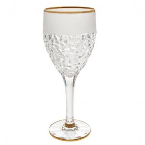 Bohemia Jihlava – Goblet Nicolette Gold – Kieliszki do czerwonego wina 270 ml (6 szt.) - obrazek 1
