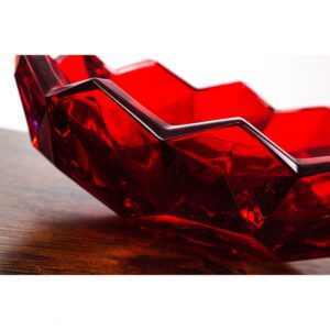 Bohemia Lunar Red – Kryształowa misa 330 mm - obrazek 4