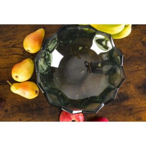 Bohemia Lunar Smokey Green – Misa kryształowa 330 mm - obrazek 3