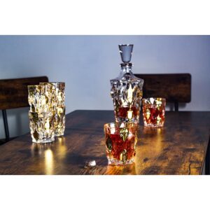 Kryształowy Zestaw do Whisky Samba Harmony – Karafka + 6 Szklanek - obrazek 7