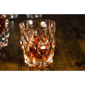 Kryształowy Zestaw do Whisky Samba Melody – Karafka + 6 Szklanek (Ręcznie Zdobione Złotem) - obrazek 5
