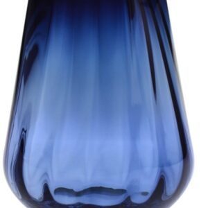 Wazon w optyku granatowy h-30 cm - obrazek 1