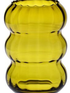 Wazon Bubble Optyk 26,5 cm – Oliwka - obrazek 1