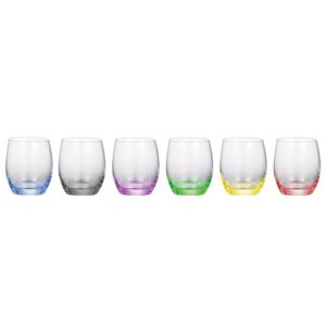 Szklanki kolorowe RAINBOW – komplet 6 sztuk - obrazek 3