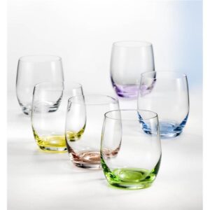 Szklanki kolorowe RAINBOW – komplet 6 sztuk - obrazek 2