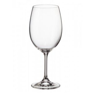 Kryształowe Kieliszki do Czerwonego Wina i Wody SYLVIA 580 ml – Komplet 6 sztuk - obrazek 1