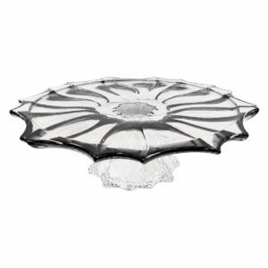 PLANTICA TALERZ NA NODZE 360 MM GREY GRAPHITE BOHEMIA - obrazek 1
