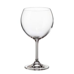 BOHEMIA SYLVIA – Kieliszki do Czerwonego Wina 460 ml, Komplet 6 sztuk - obrazek 1