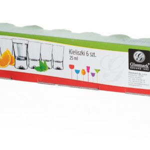 KOMPLET 6 KIELISZKÓW DO WÓDKI X-25 ml - obrazek 4