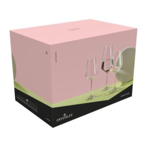BOHEMIA SANDRA – Szklanki 440 ml, Komplet 6 sztuk - obrazek 2