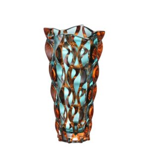 SAMBA Wazon 330 mm Cinnamon - wyjątkowy blask szkła kryształowego - obrazek 1