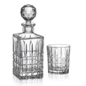DIPLOMAT Zestaw do Whisky 1+6 - elegancja i prestiż w kryształowym wydaniu - obrazek 1