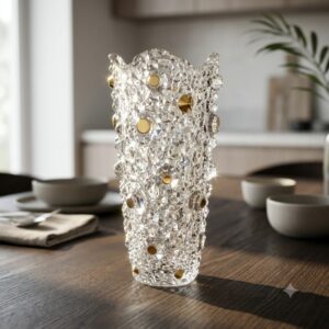 CRYSTAL GOLD WAZON 300 MM - obrazek 2