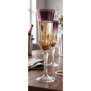 PRESTIGE BELLA PINK GRADIENT KIELISZKI DO SZAMPANA 180 ML 6 SZT. - obrazek 3