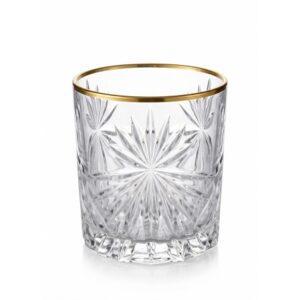 FIORE GOLD SZKLANKA 320 ML 6 SZT. - obrazek 1