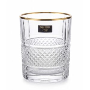 ELEGANTE GOLD SZKLANKA 340 ML 6 SZT. - obrazek 1