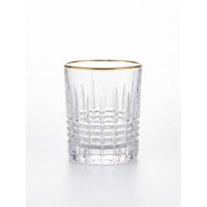 PERFECTO GOLD SZKLANKI DO WHISKY 300 ML 6 SZT. - obrazek 1