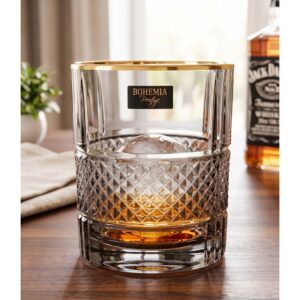 ELEGANTE GOLD SZKLANKA 340 ML 6 SZT. - obrazek 2